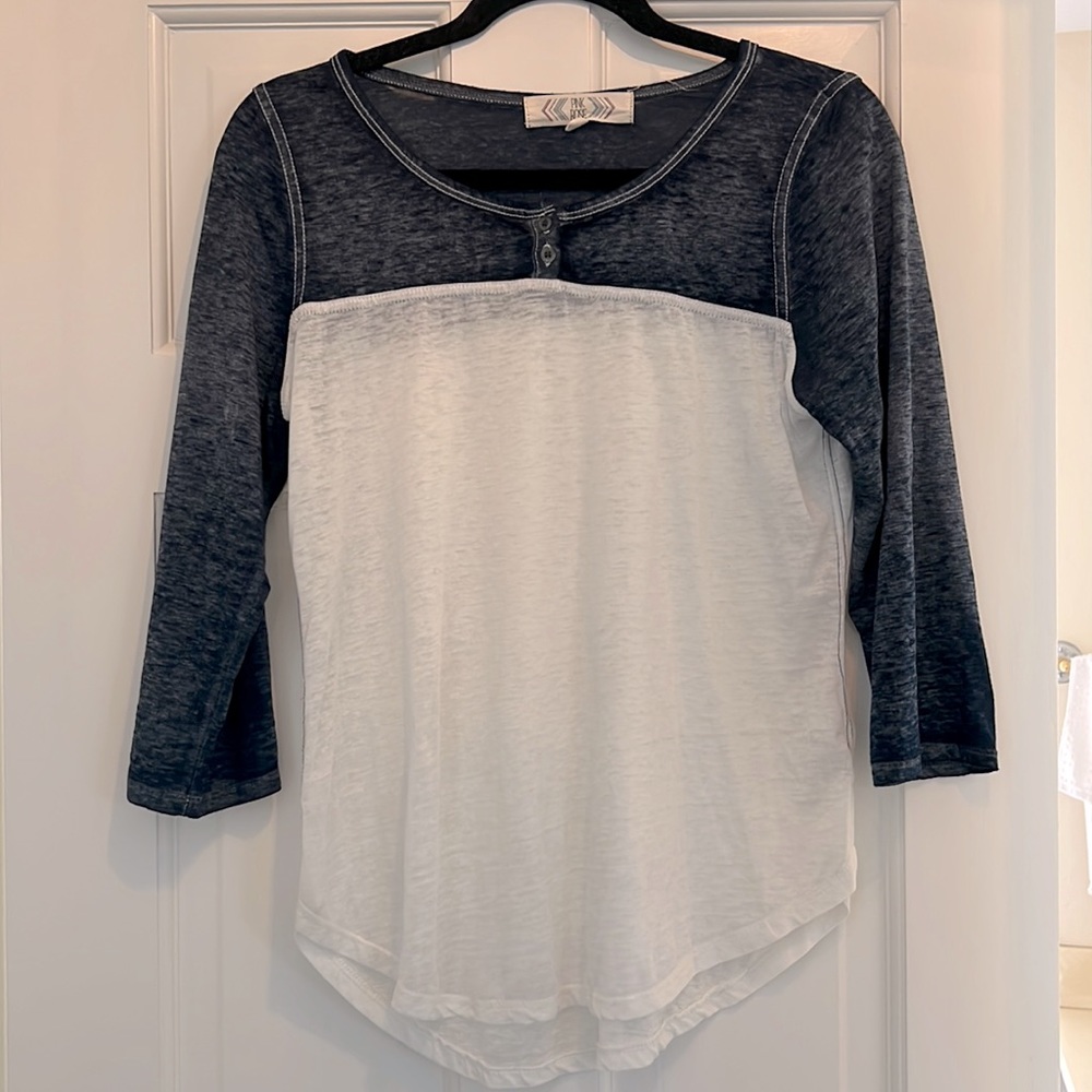 Pink Rose size L long sleeve